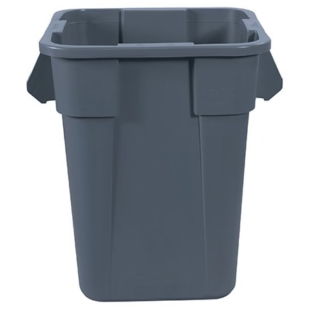 Rubbermaid Rubbermaid Brute Square Trash Can - 40 Gallon, Gray BUY00540806